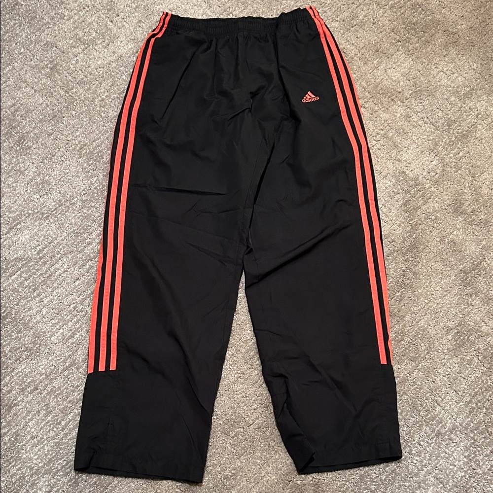 Adidas Vibrant Coral and Black Athletic Set - Picture 7 of 9